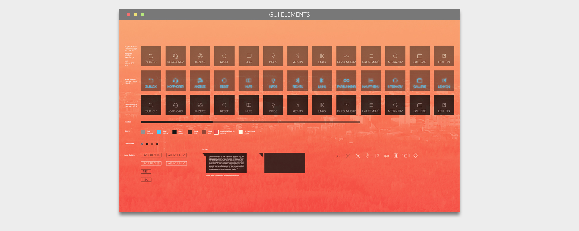 Humberg App UI